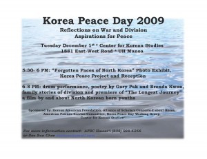 Korea Peace Day 2009